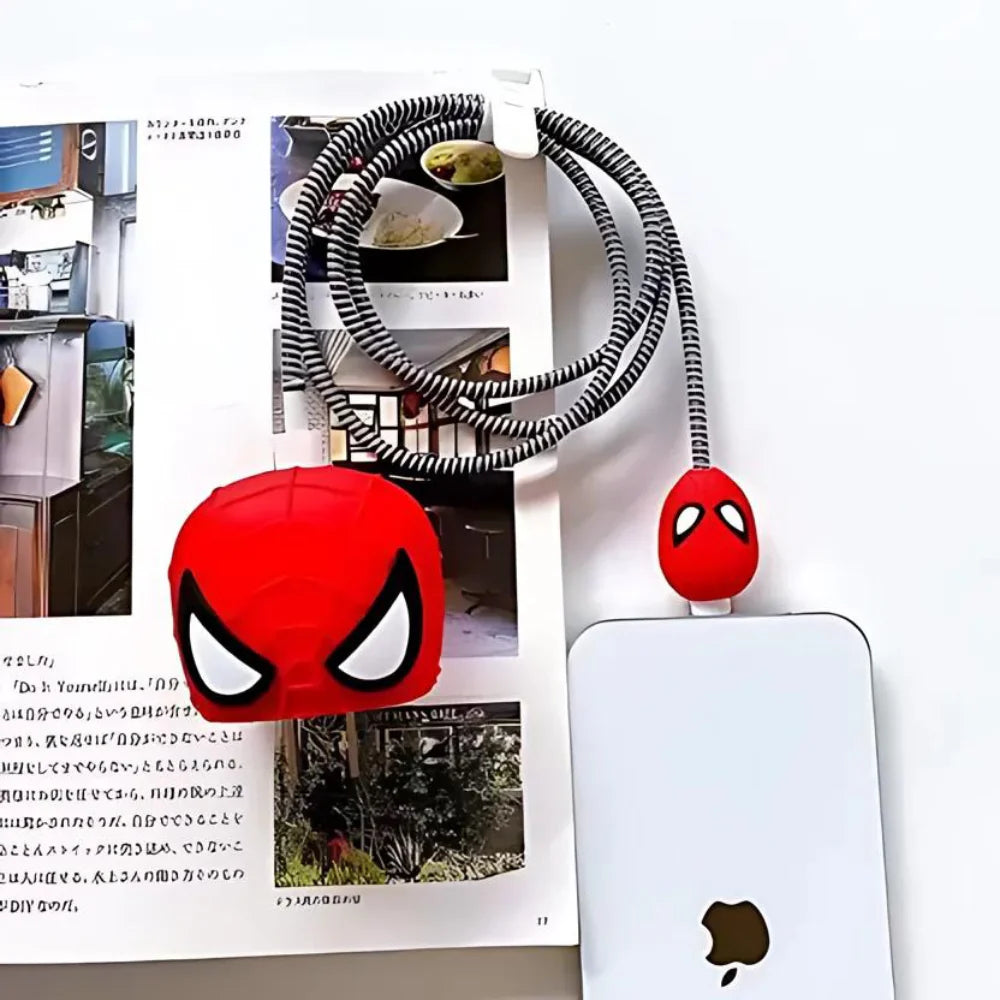 Spider Man 18W/20W Adapter & Cable with Style