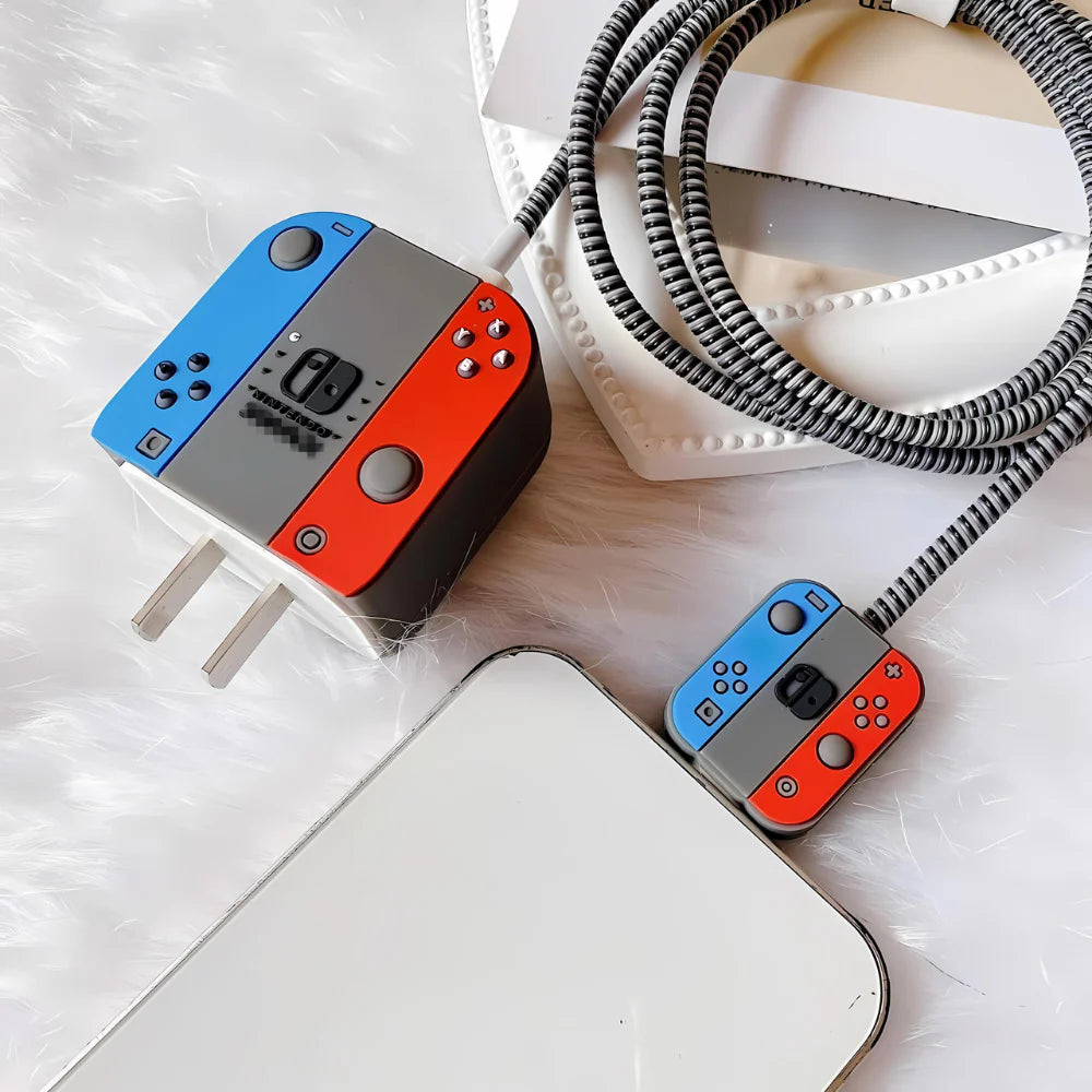 Red Gaming 18W/20W Adapter & Cable with Style