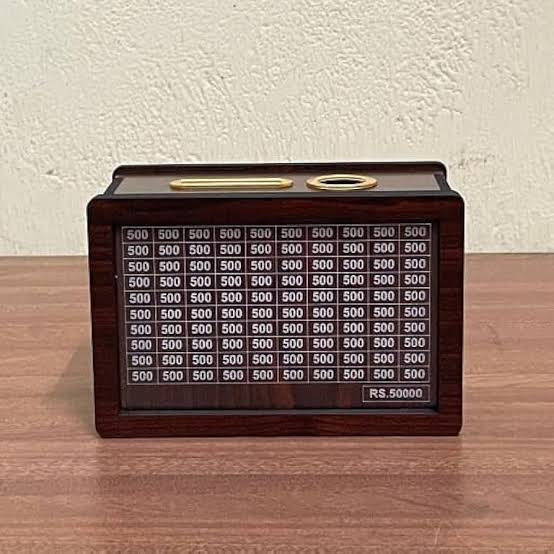 Wooden Money Bank