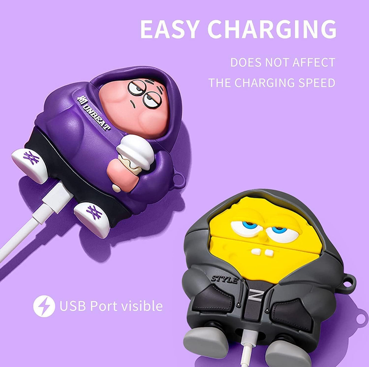 3D Cartoon Airpods Protective Case