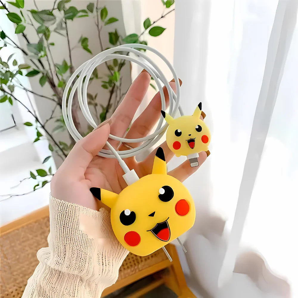 Pickachu 18W/20W Adapter & Cable with Style