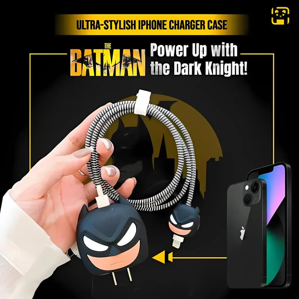 BatMan 18W/20W Adapter Case & Cable with Style