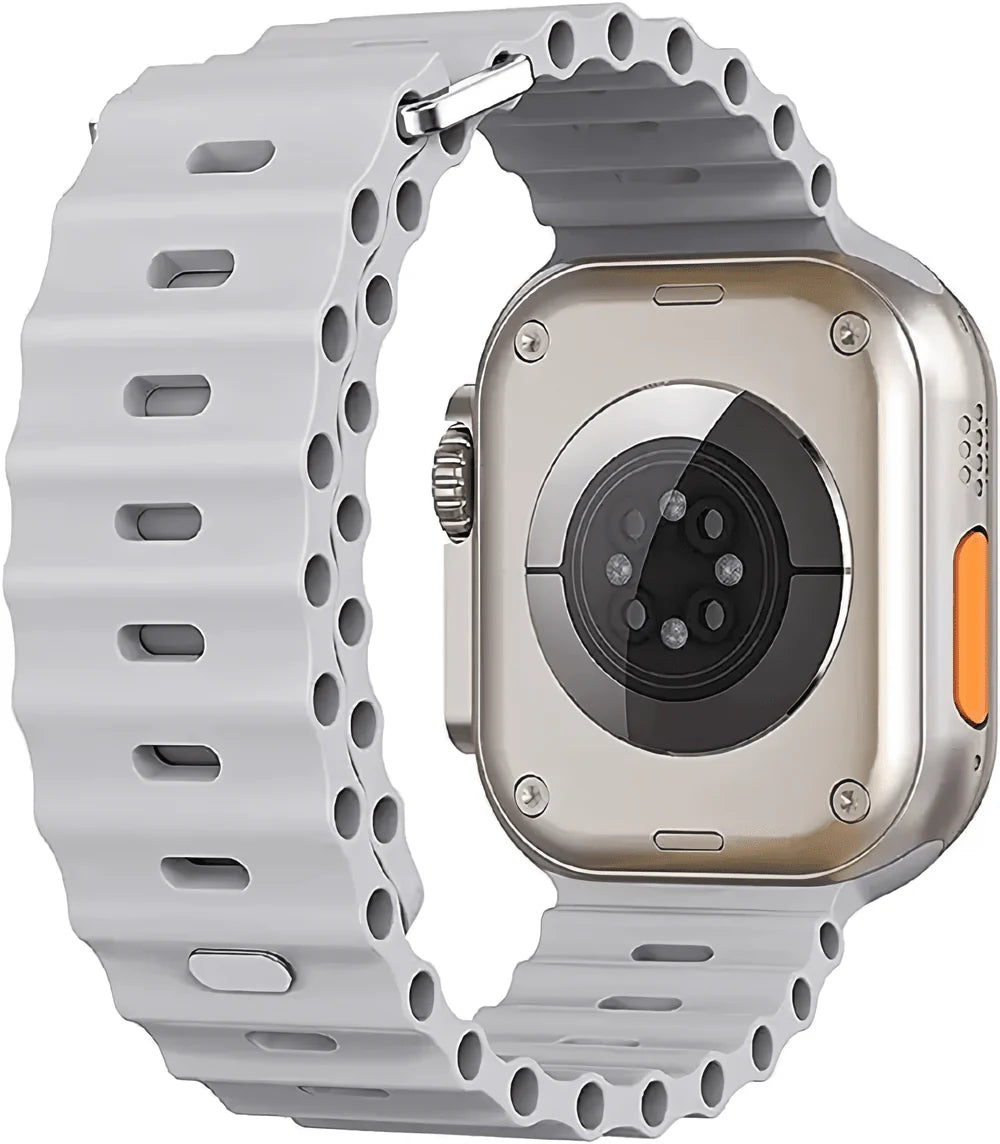 Ash colour silicone strap