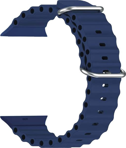 Navy colour silicone strap