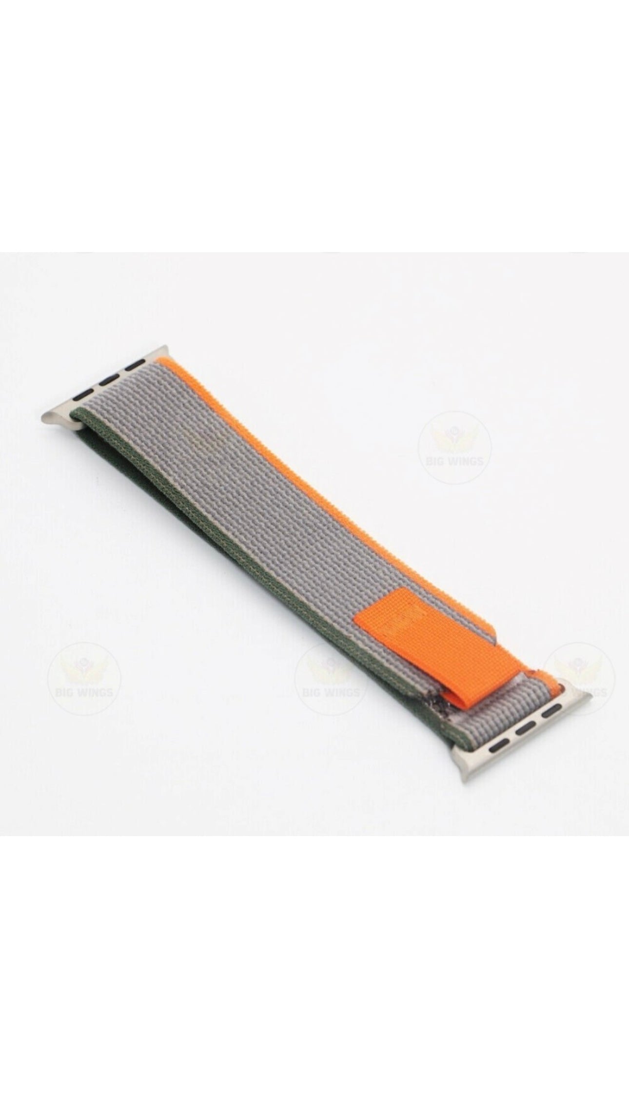 Orange velcro strap