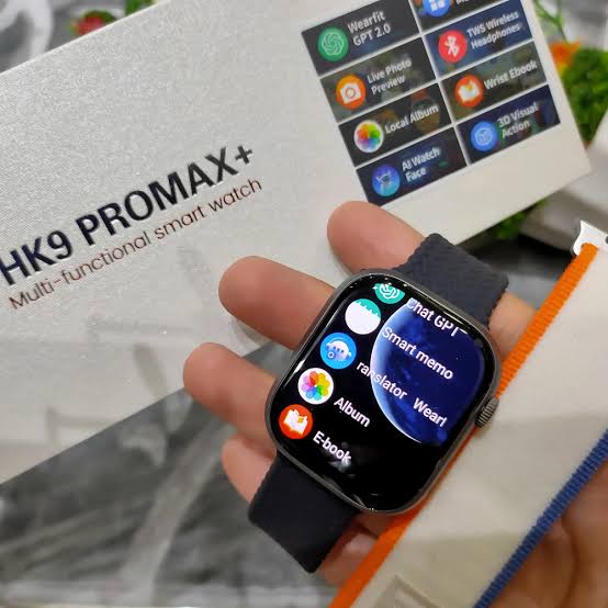 HK 9 Pro Max Plus Super Amoled Display Smartwatch With ChatGPT
