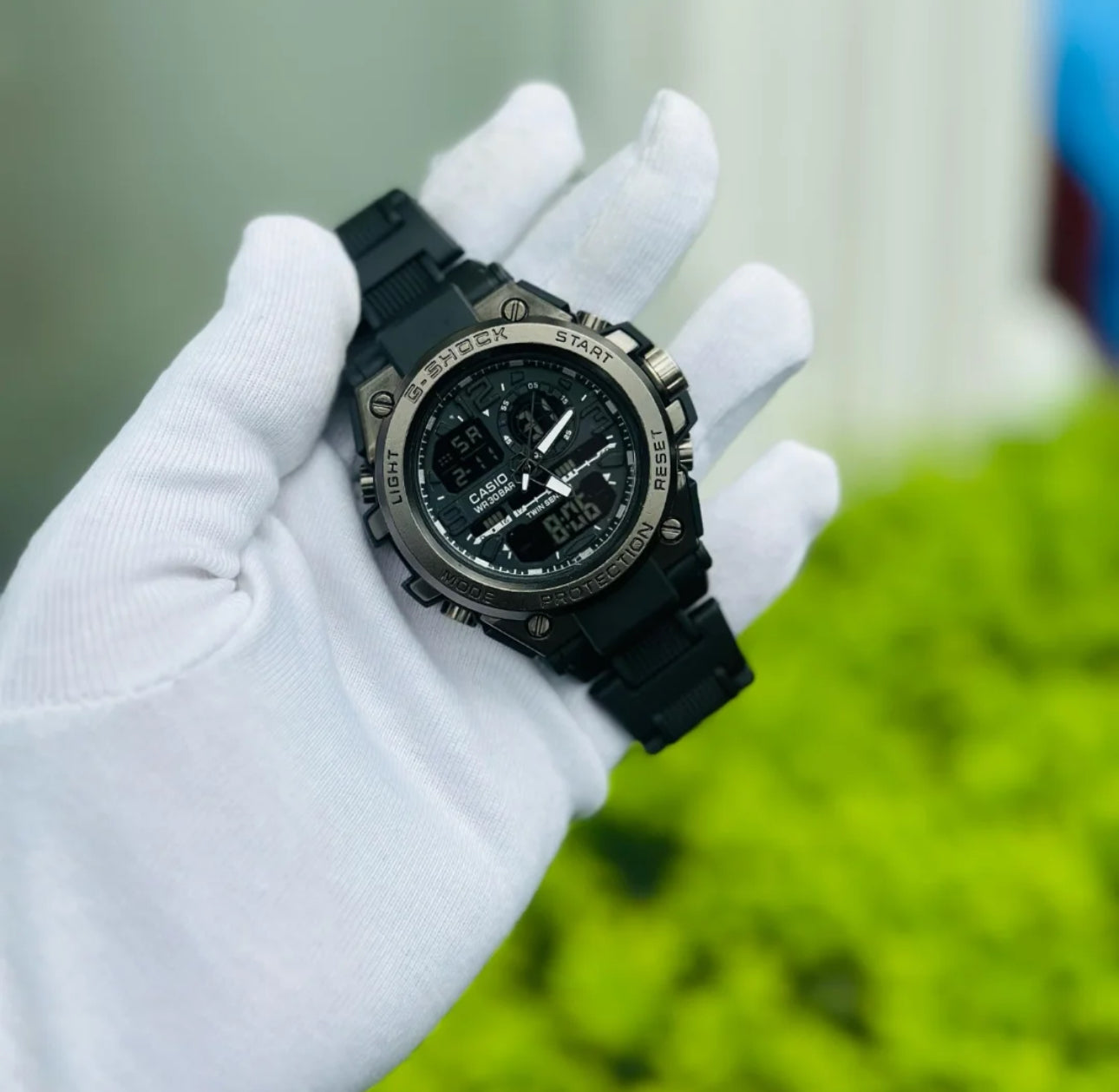 Wrist G Shock Gst 8600 RC Casiio G-Shok Black Analog-Digital Watch