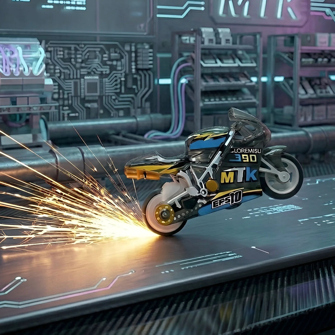 BIKE SPARK KEYCHAIN
