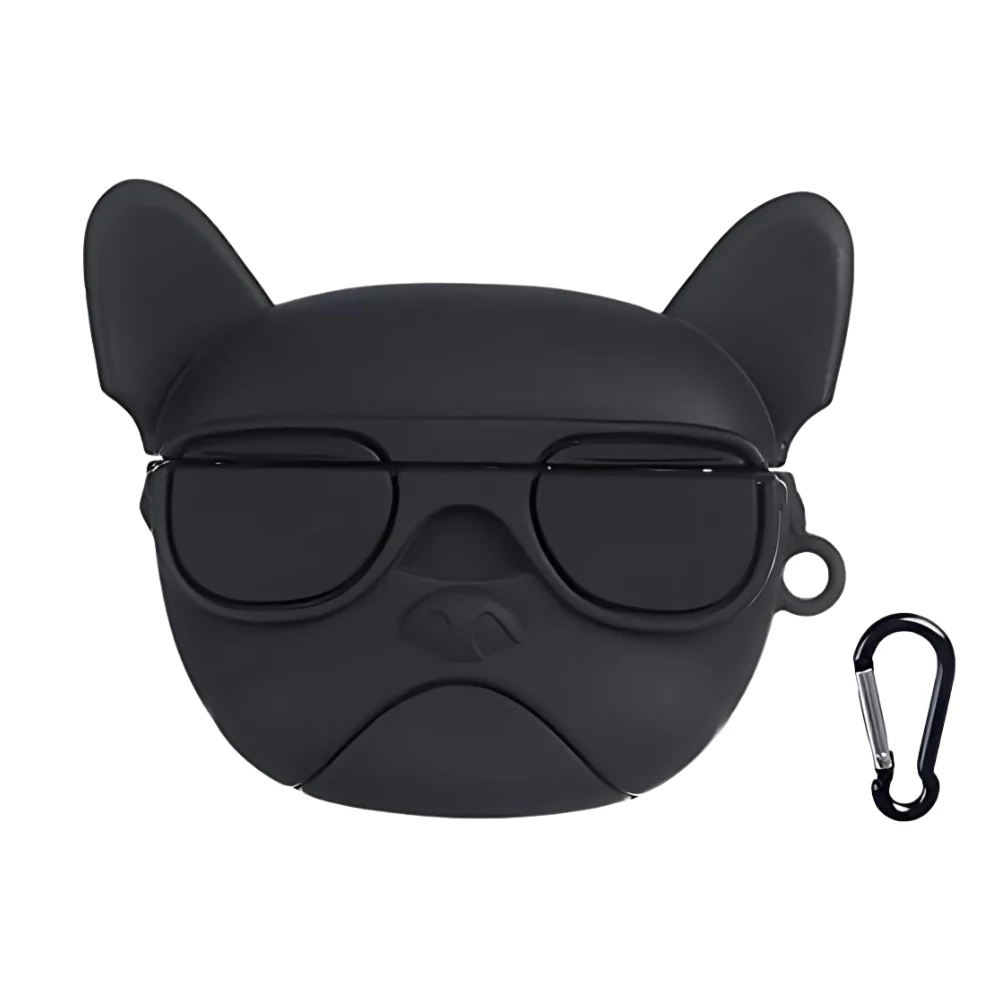 Black Cat Airpods Cartoon Case