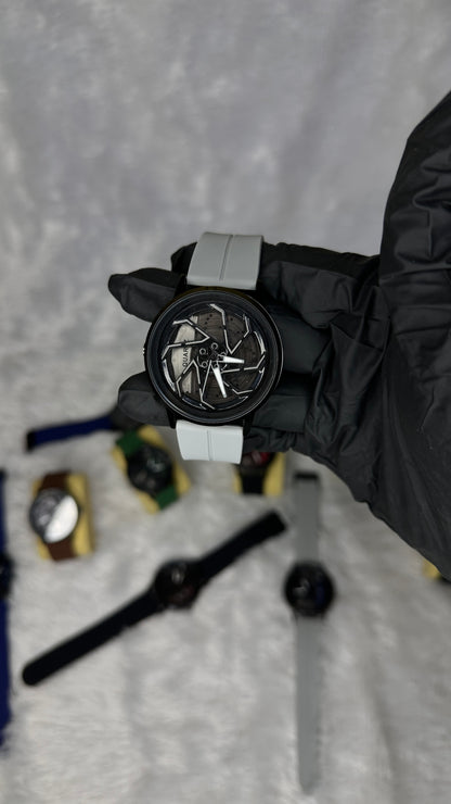 Gyro Spinning Wheel Watch
