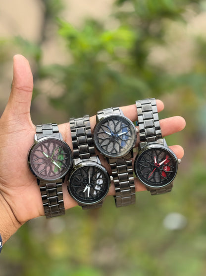 Metal Spinning Watch
