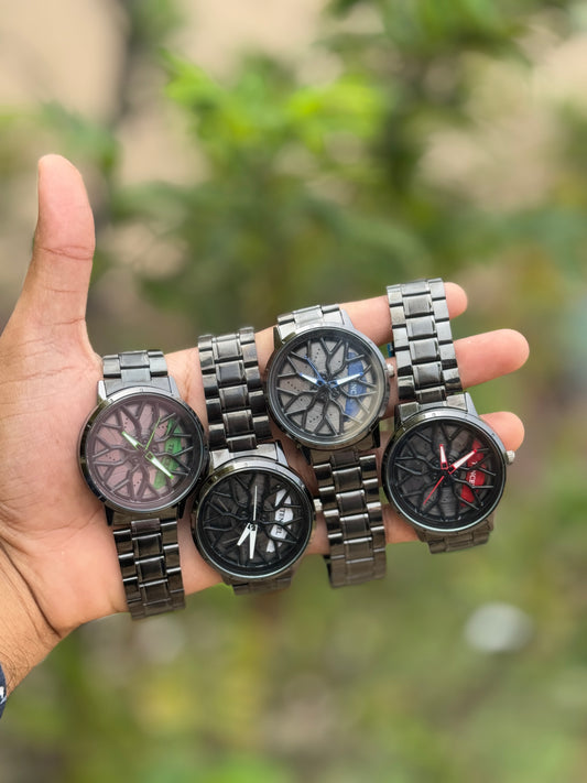 Metal Spinning Watch