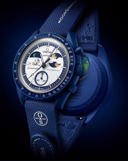 OMEGA × Swatch Bioceramic Moonphase Watch