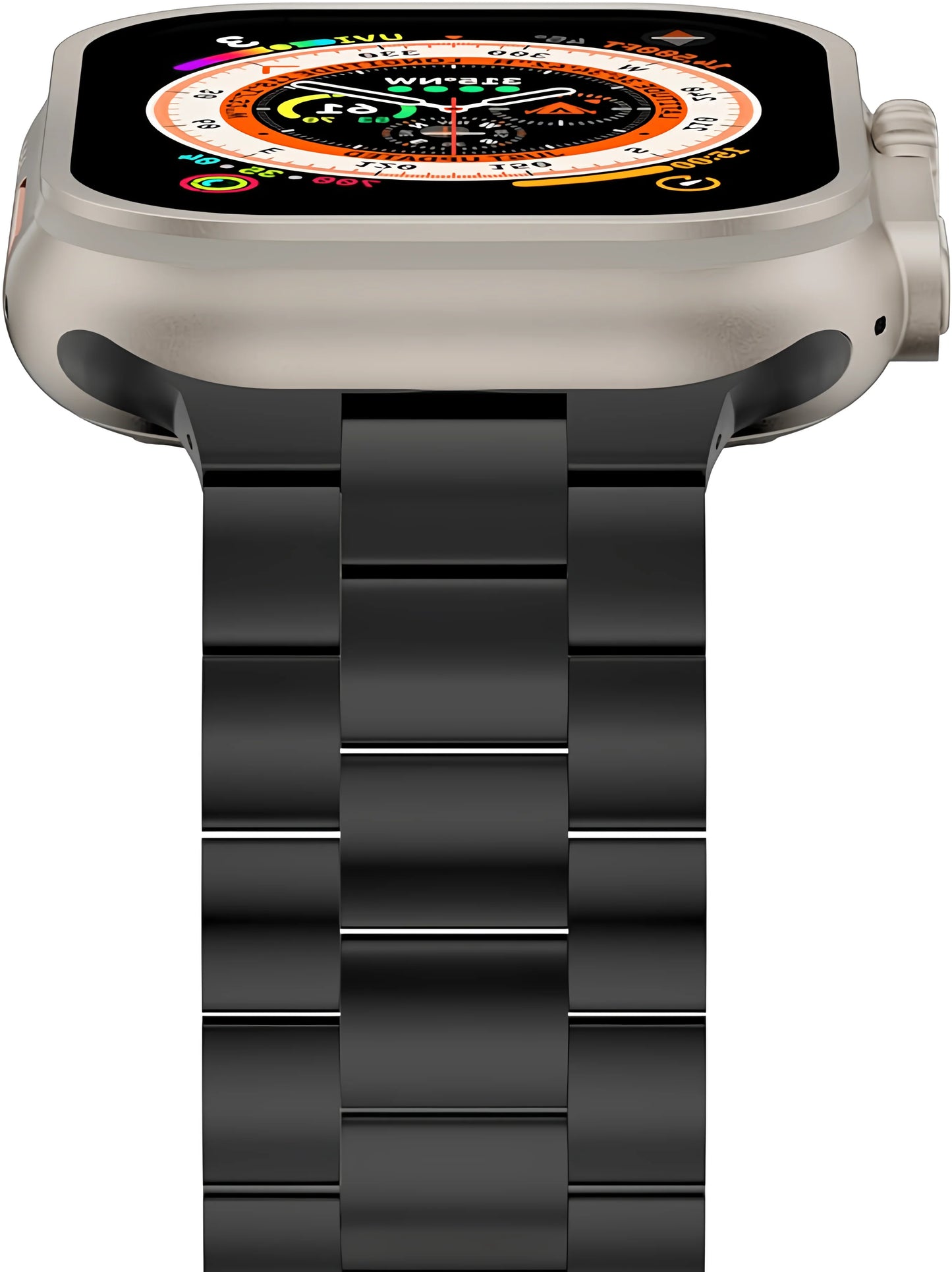 Black Metal Strap