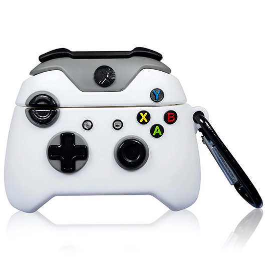White Gaming AirPods Protective Case