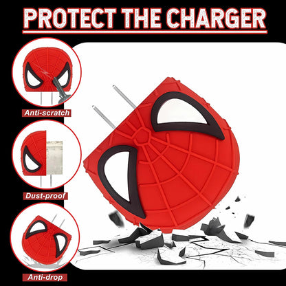 Spider Man 18W/20W Adapter & Cable with Style
