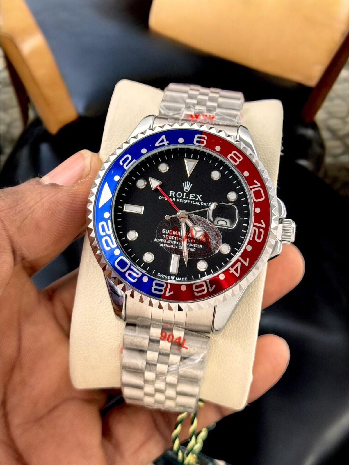 Rolex (Pepsi Edition) Double Colour