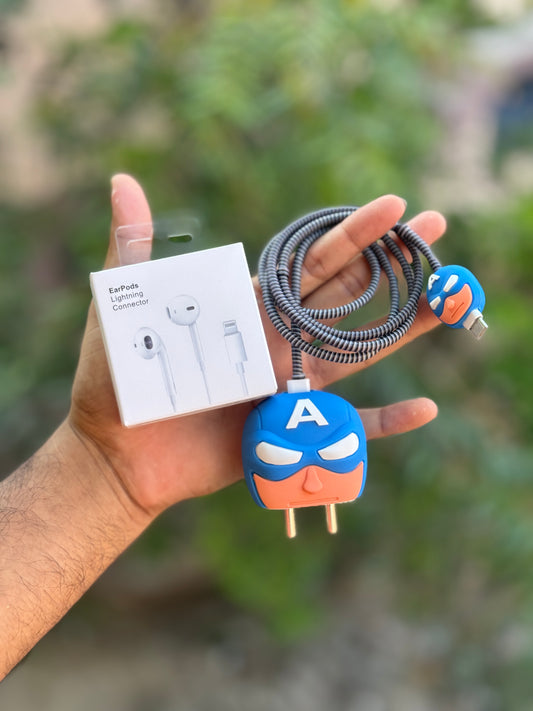 OG- Earphone Combo Lightning With Free Charging Case 🔥