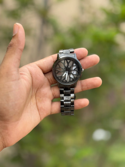 Metal Spinning Watch