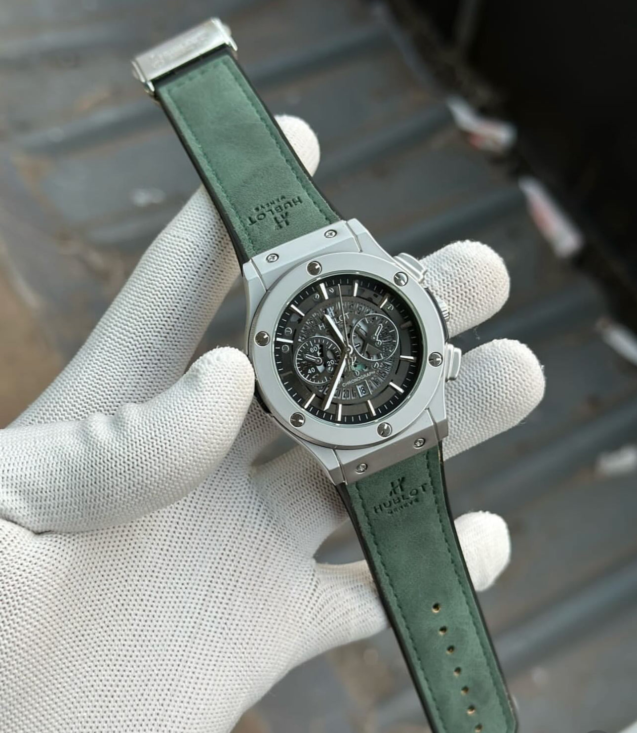 Hublot leather strap