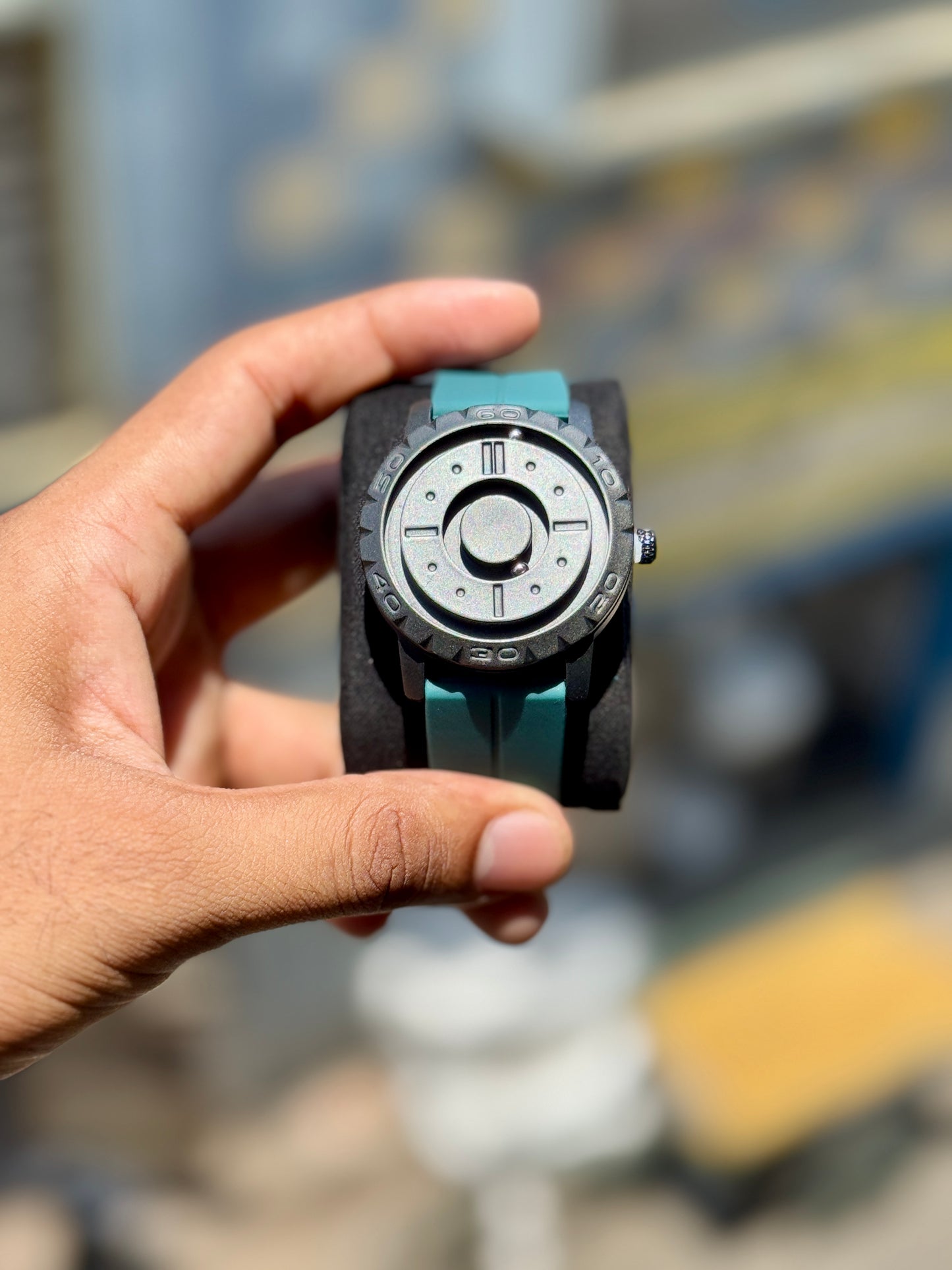 Bio Magnetic Watch (Silicone Strap Magnetic Buckle)