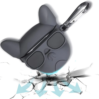 Black Cat Airpods Cartoon Case