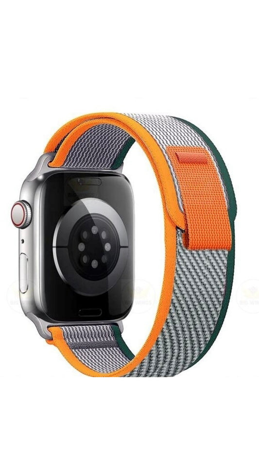 Orange velcro strap