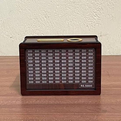 Wooden Money Bank