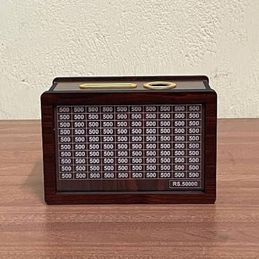 Wooden Money Bank