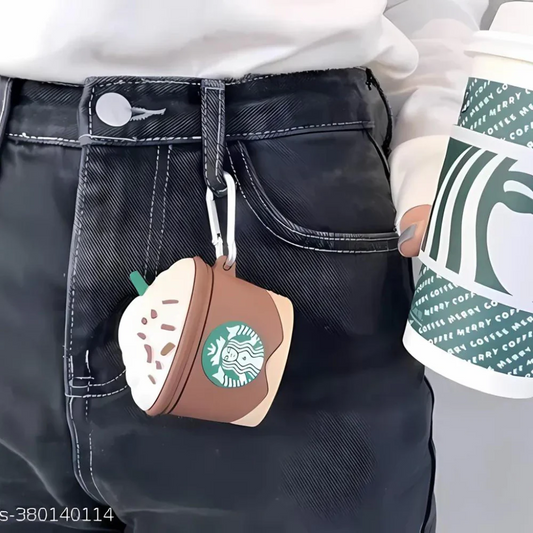 Starbucks Brown Airpods Case