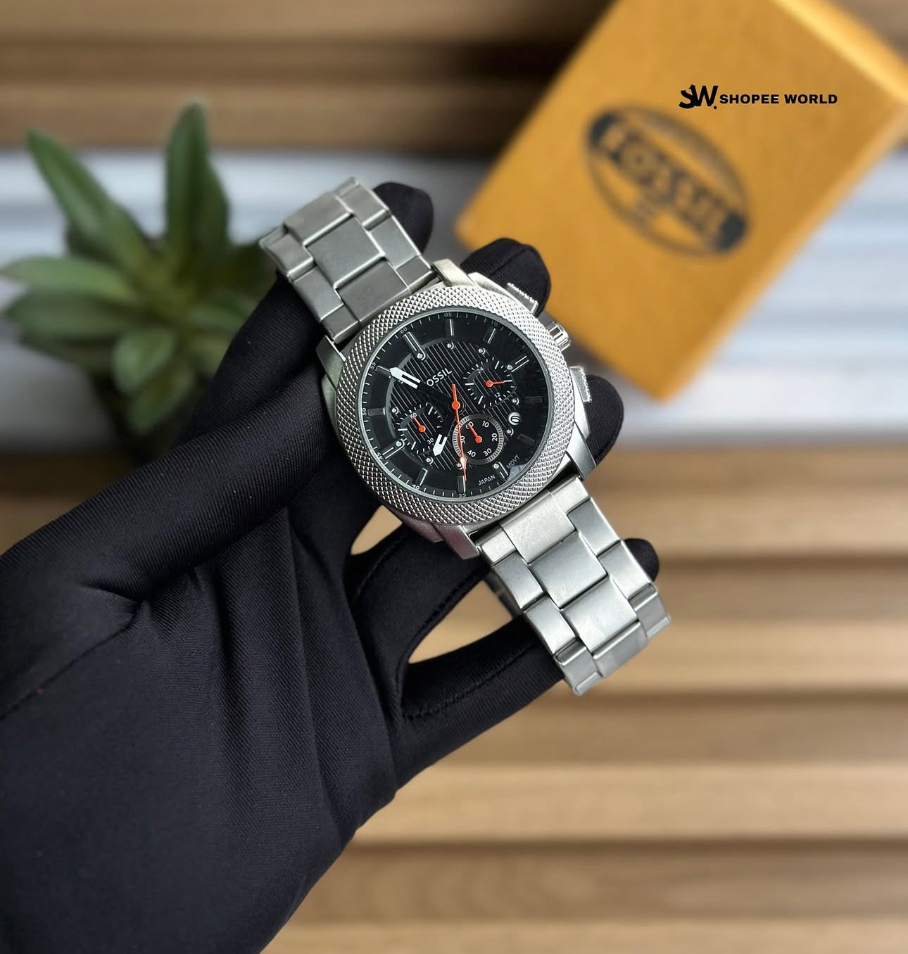 Fossil Metal Chronograph Working