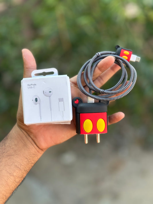 OG- Earphone Combo type - c  With Free Charging Case 🔥