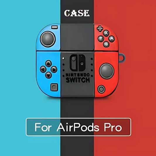 Red gaming AirPods Protective Case
