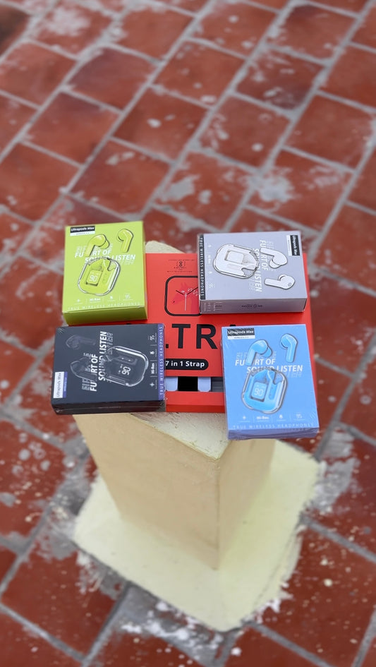 Ultra Watch + Free Airpods Combo