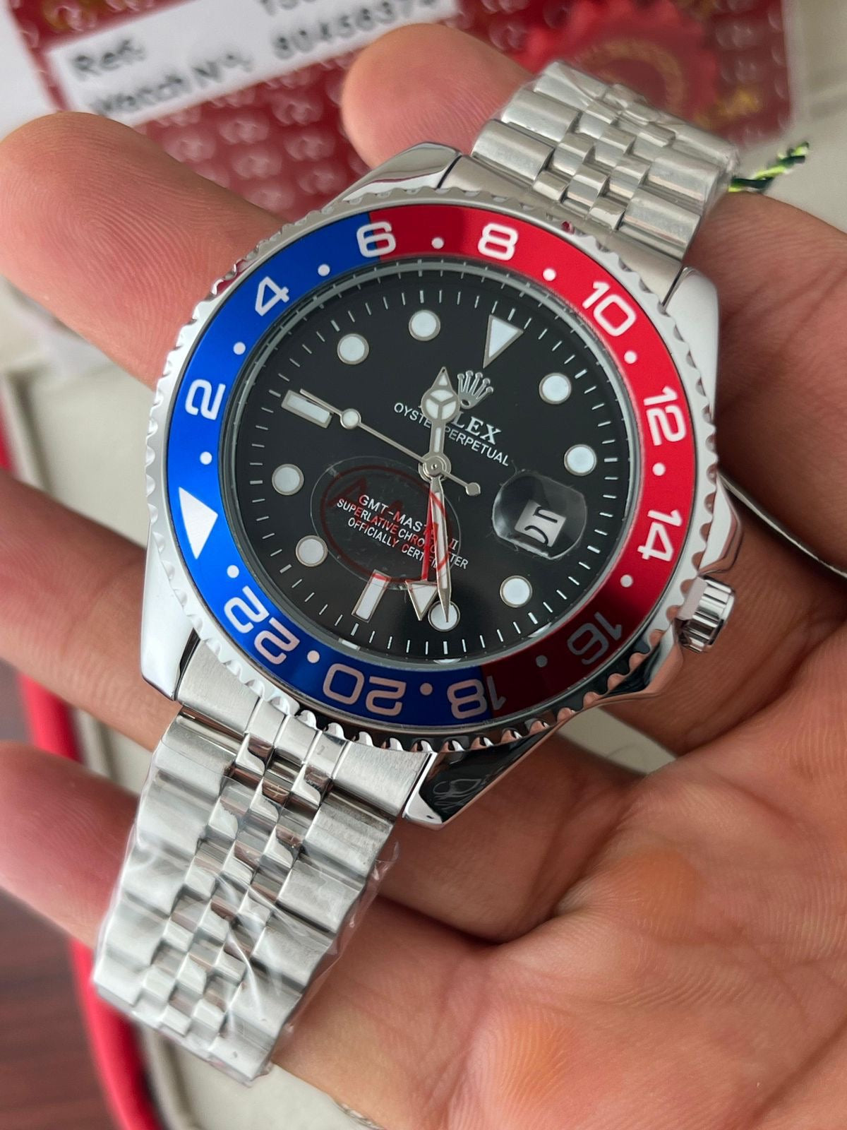 Rolex (Pepsi Edition) Double Colour