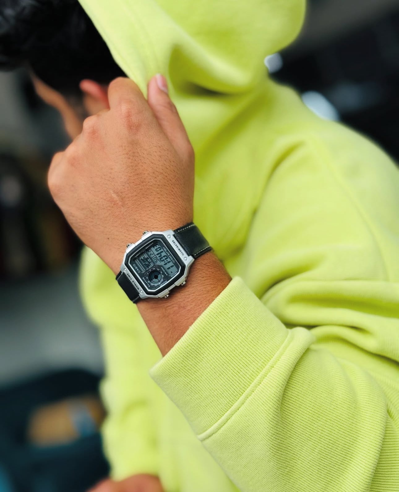 Casio World Time  (Vintage Edition) Leather Strap