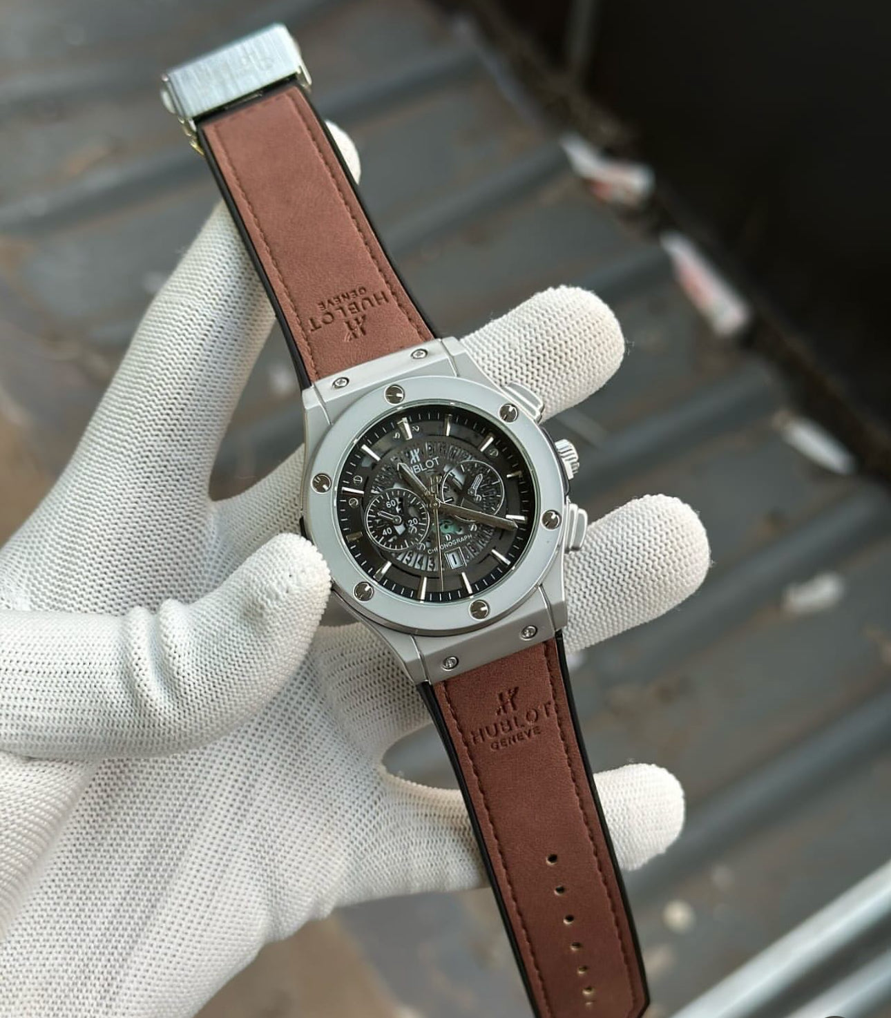 Hublot leather strap