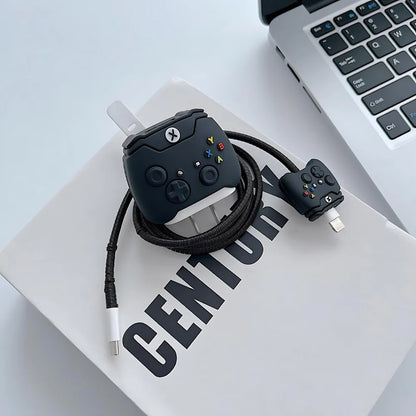 Black Gaming Apple 18W/20W Adapter Case & Cable with Style