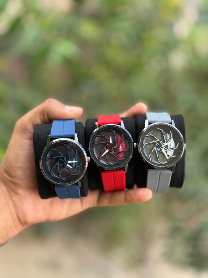 Gyro Spinning Wheel Watch