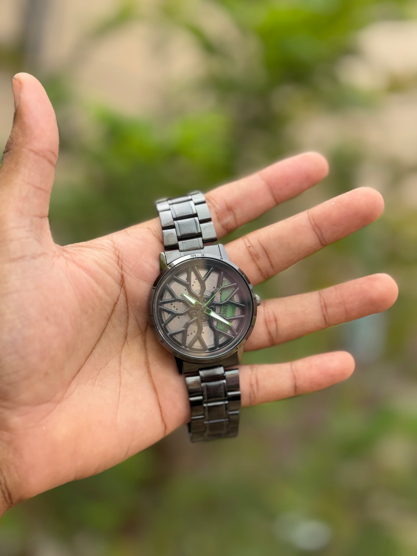 Metal Spinning Watch