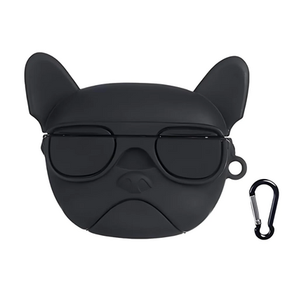 Black Cat Airpods Cartoon Case