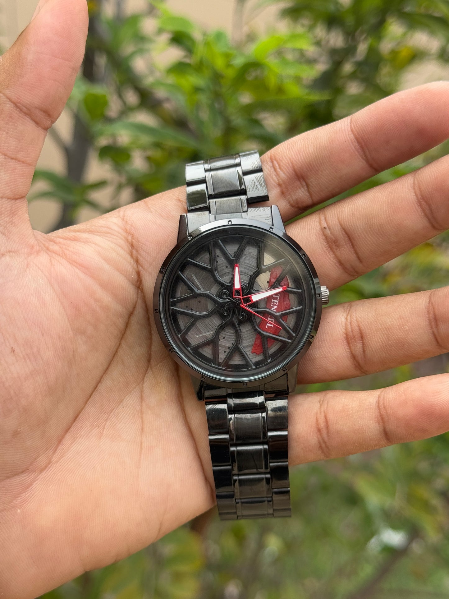 Metal Spinning Watch