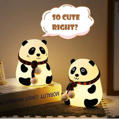 Panda Touching Lamp