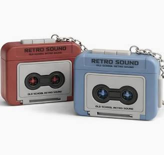 RETRO TAPE RECORDER 3D KEYCHAIN WITH SOUND