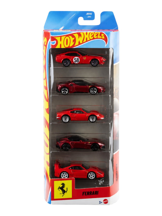 IMPORTED - HOT WHEELS - FERRARI 5 PACK 2026