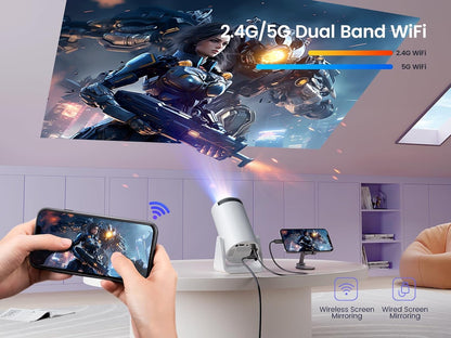 4k Resolution Smart Projector For Home